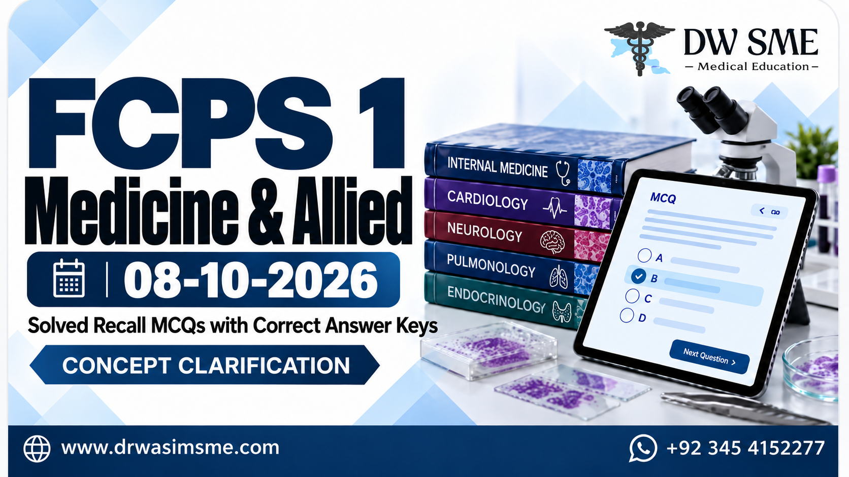 FCPS 1 | Medicine & Allied | 08-10-2026
